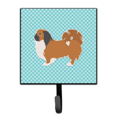 Jensendistributionservices Pekingese Checkerboard Blue Leash or Key Holder MI2100743